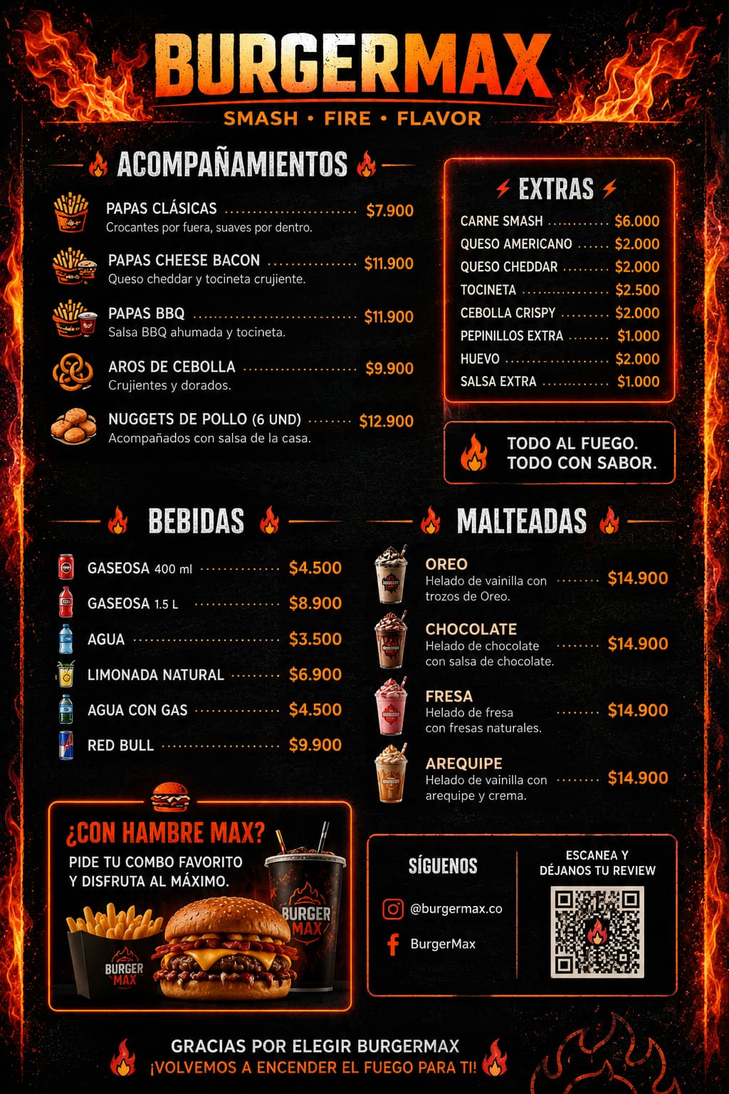 BurgerMax - carta 2
